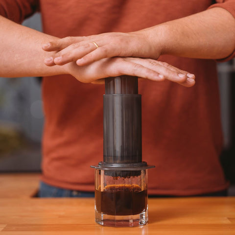 How To Brew With An AeroPress - Everyday People Coffee & Tea