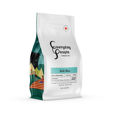 Bali Blue Single Origin - Medium Dark Roast - Everyday People Coffee & Tea